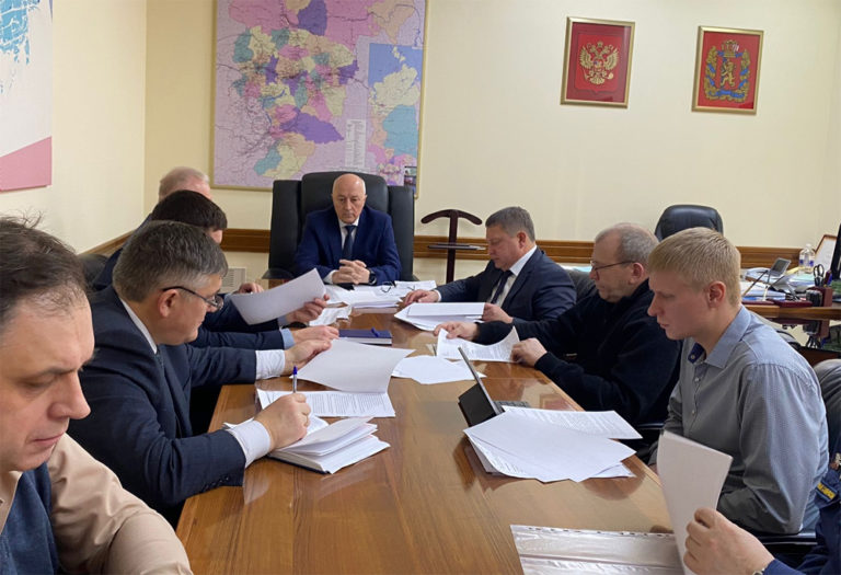 Заседание наблюдательного совета регионального отделения ДОСААФ России Красноярского края